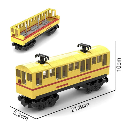 Kolenwagon Bouwset voor Trein | Compatibel met Lego Bouwblokken