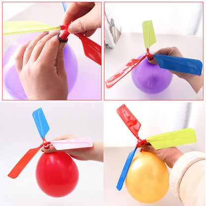 Ballon Helikopter Speelgoed Set (6 Stuks)