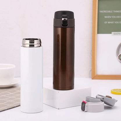RVS Thermosfles 500ml met Drinktuit voor School en Onderweg