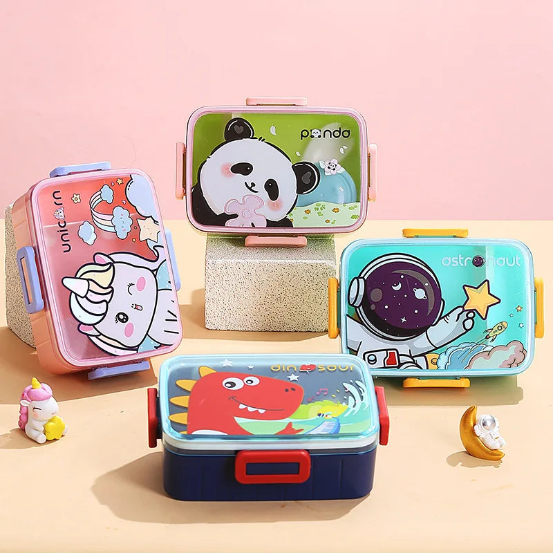 Lekvrije Lunchbox met Vakken voor Kinderen