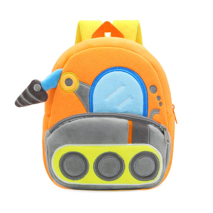 Pluche Kinderrugzak Graafmachine – 1-3 Jaar