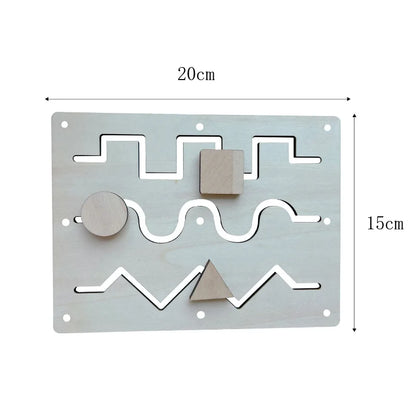 Montessori Busy Board Onderdelen voor Zelfbouw | Educatieve Accessoires
