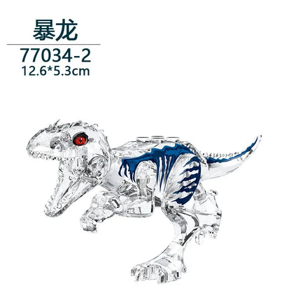 Dinosaurus Bouwblokken Set - T-Rex en Velociraptor