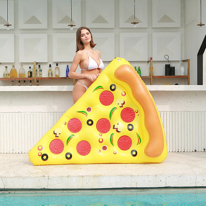 Groot Opblaasbaar Pizza Zwemmatras