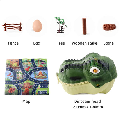 Grote Dinosaurus Speelset met Figuren en Accessoires voor Kinderen