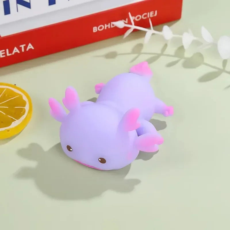 Axolotl Squishy Stressbal voor Kinderen en Volwassenen