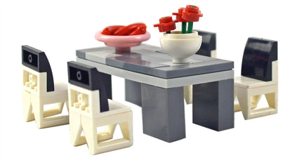 Transparante ramen & deuren bouwstenen set – Compatibel met LEGO®
