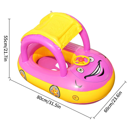 Autovormig Zwemzitje voor Baby en Peuter (3-6 jaar)