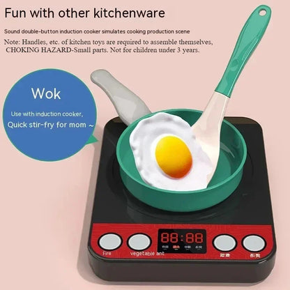 Speelkeuken Set met Accessoires, Pannen en Speeleten