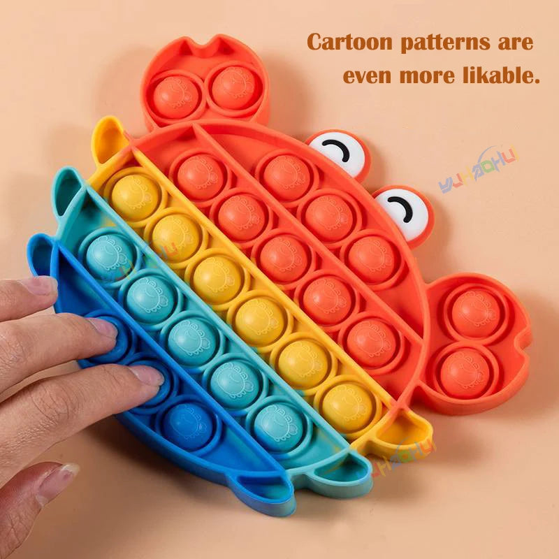 Pop Push Bubble Fidget Speelgoed voor Stressvermindering en Zintuiglijke Ontwikkeling