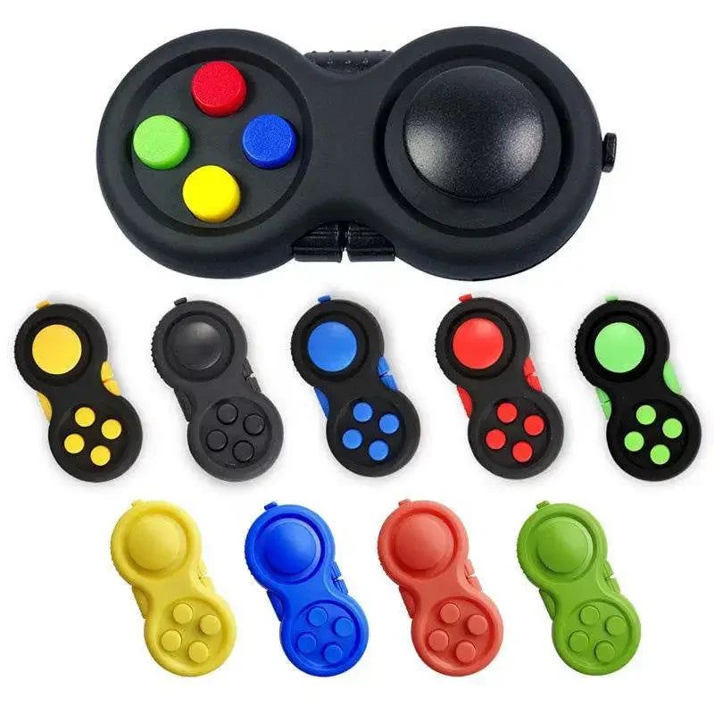 Fidget Cube Speelkubus met Diverse Knoppen en Draaifuncties