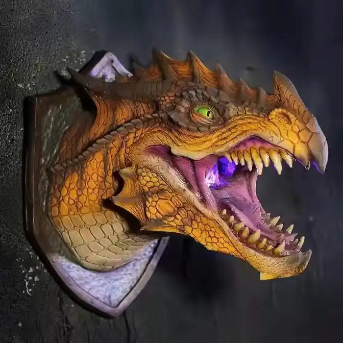 Dinosaurus Wandlamp | Wanddecoratie met Licht