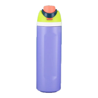 Geïsoleerde RVS Drinkfles met Rietje voor Kinderen