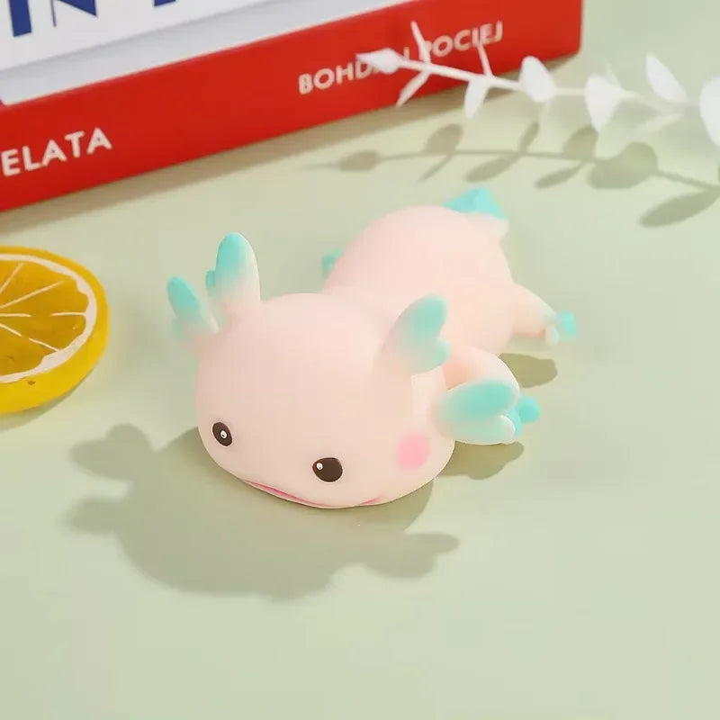 Axolotl Squishy Stressbal voor Kinderen en Volwassenen