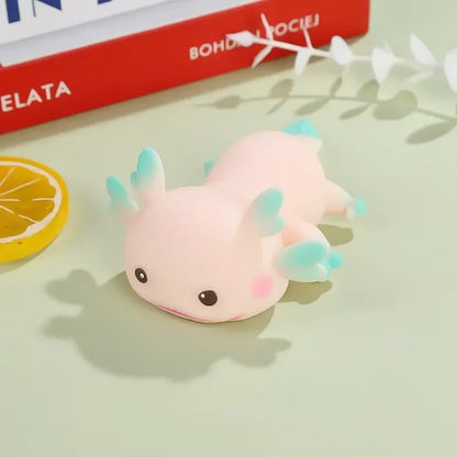 Axolotl Squishy Stressbal voor Kinderen en Volwassenen