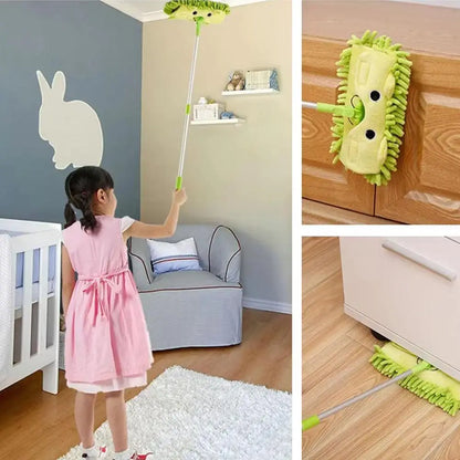 Kleine Bezem en Stoffer en Blik Speelset – Panda Design