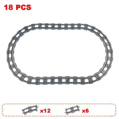 Bouwblokken Treinbaan Set – Duplo Compatibel