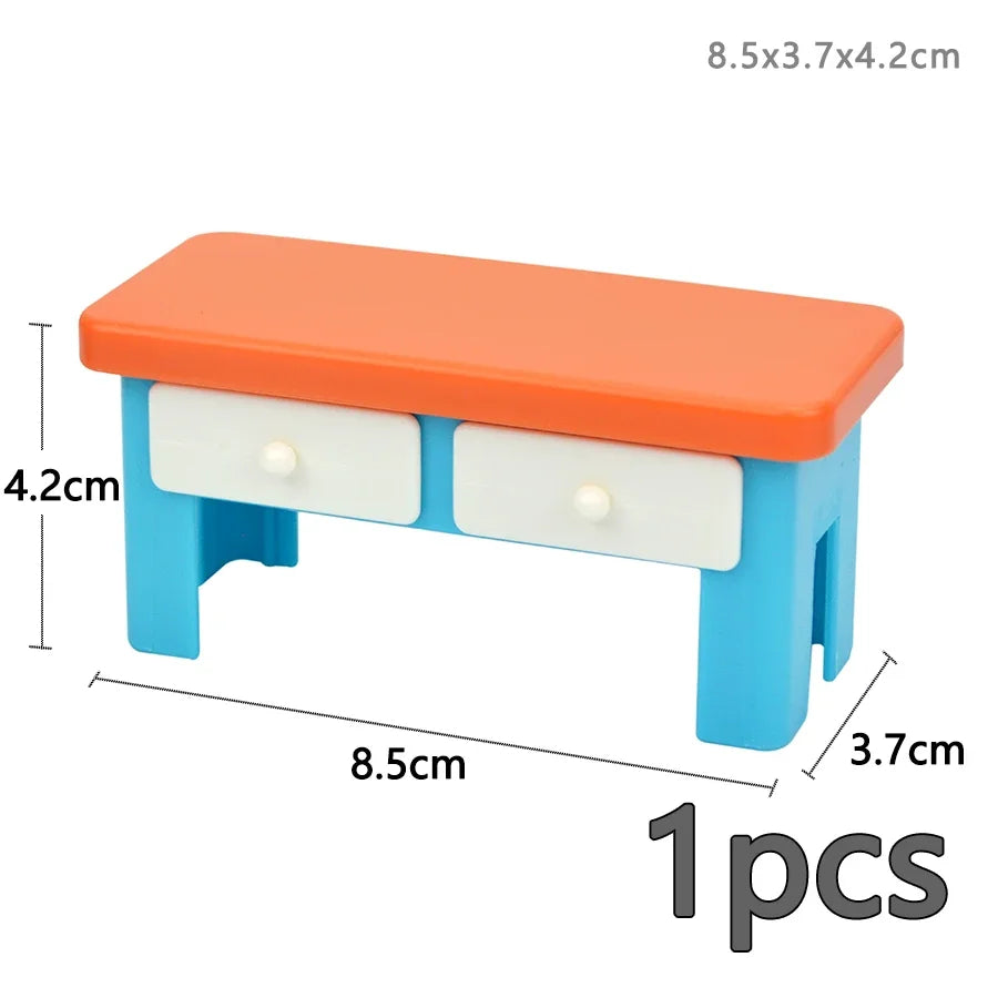 Huis meubels voor grote bouwstenen – Compatibel met Duplo®