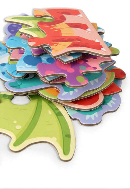 Educatieve legpuzzel set met dieren voor kinderen (verschillende moeilijkheidsgraden)
