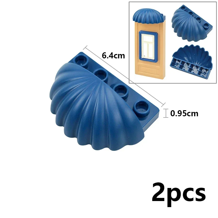 Grote Huis Bouwblokken Onderdelen - DUPLO®-compatibel