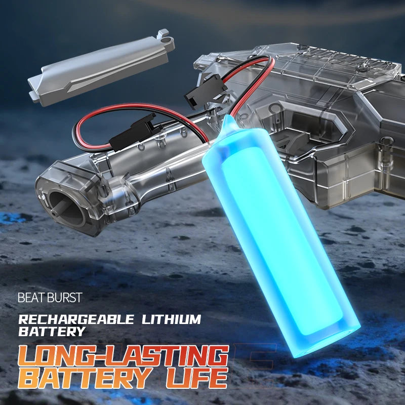 Elektrisch waterpistool met automatische wateraanvoer
