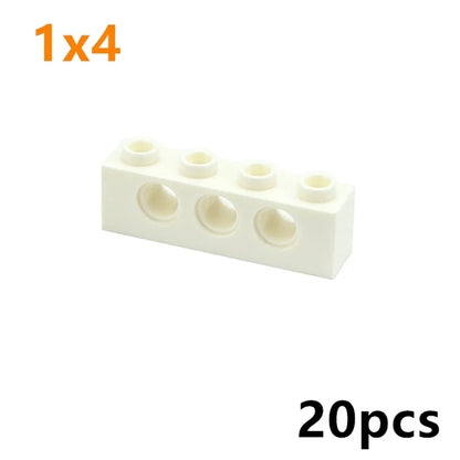 Technische bouwstenen balken – Compatibel met LEGO® (met gaten)