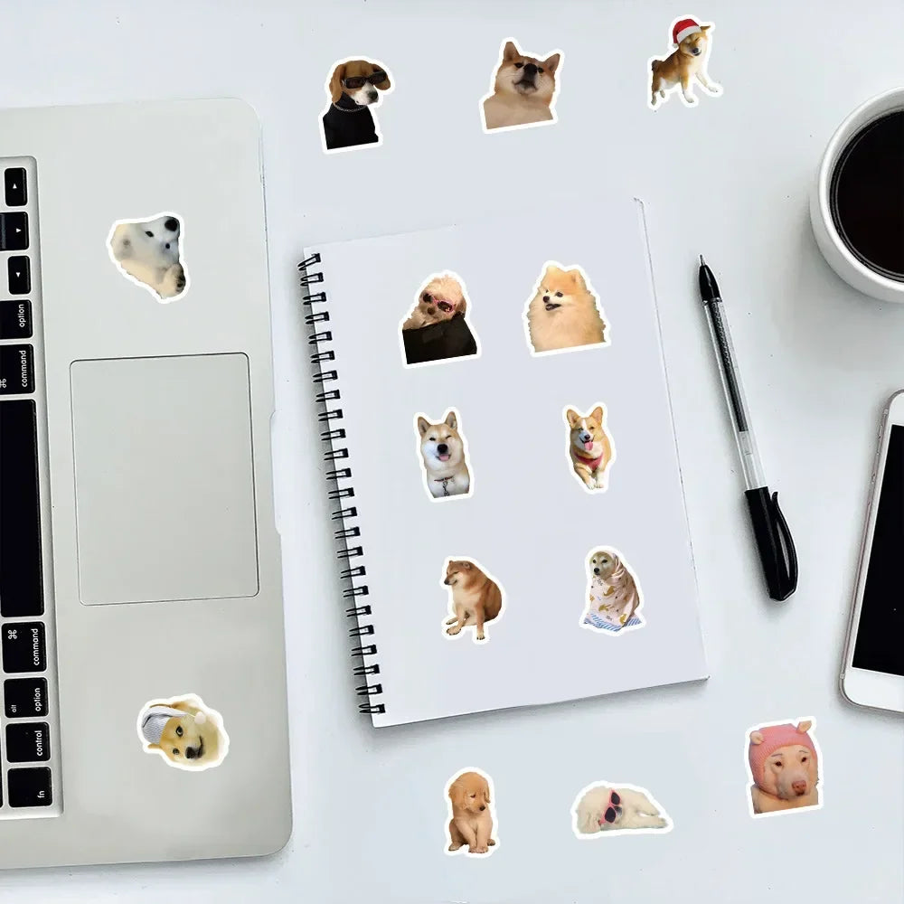 Leuke Honden Stickers voor Kinderen (diverse aantallen)