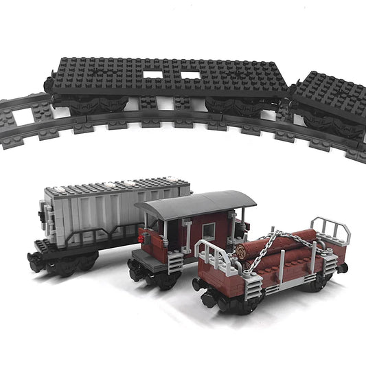 Kolenwagon Bouwset voor Trein – Compatibel met Lego Bouwblokken