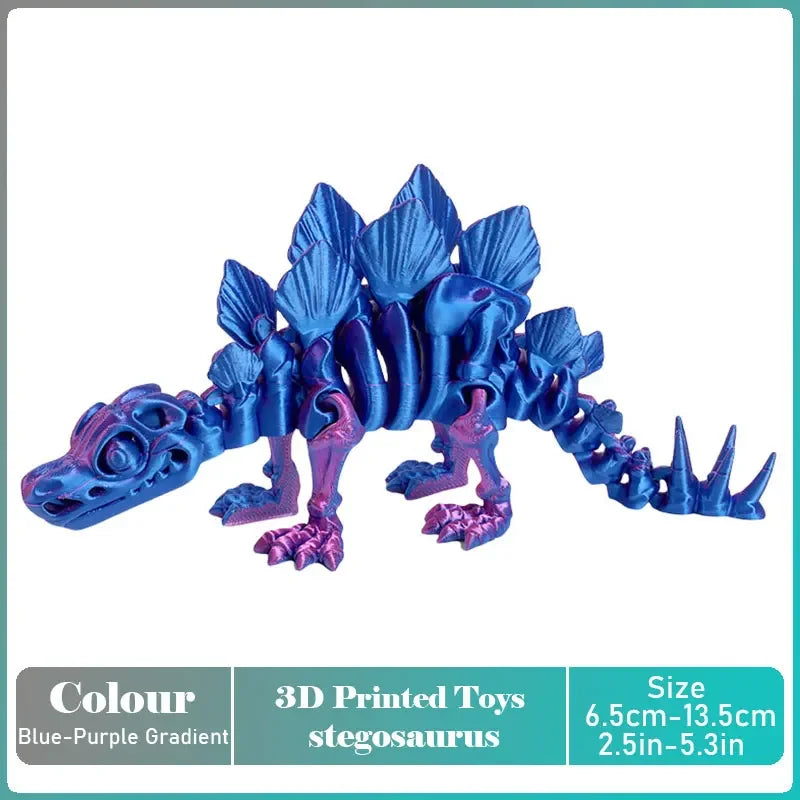 3D Geprinte Draak | Beweegbaar Model voor Decoratie
