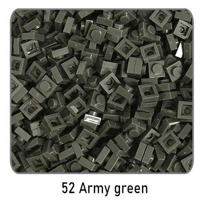 100 stuks 1x1 bouwstenen | Compatibel met Lego