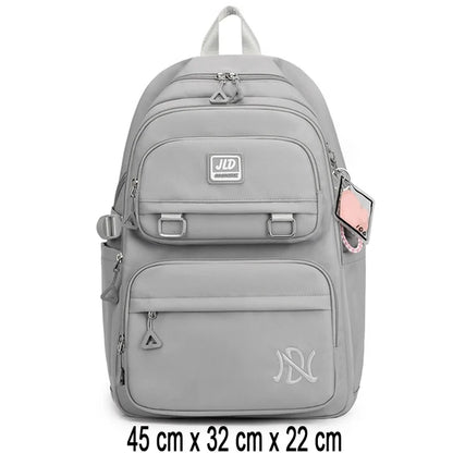 Roze Schooltas Rugzak voor Meisjes en Tieners