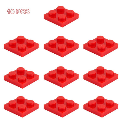 Bouwblokken Achtbaan Rails en Chassis Onderdelen (Compatibel met Lego)