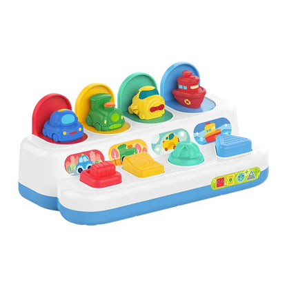 Baby Pop-Up Dieren Speelgoed met Knoppen