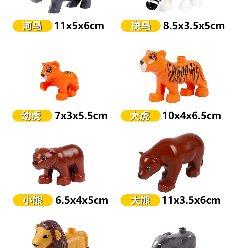 Huisdieren en dieren set – Compatibel met Duplo®