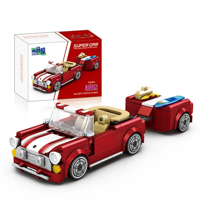 JD Serie Raceauto Bouwblokken – LEGO® Compatibel