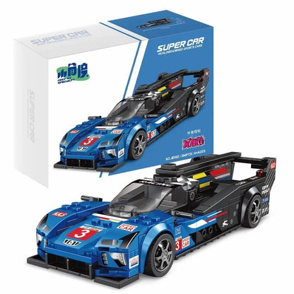 JD Serie Raceauto Bouwblokken – LEGO® Compatibel