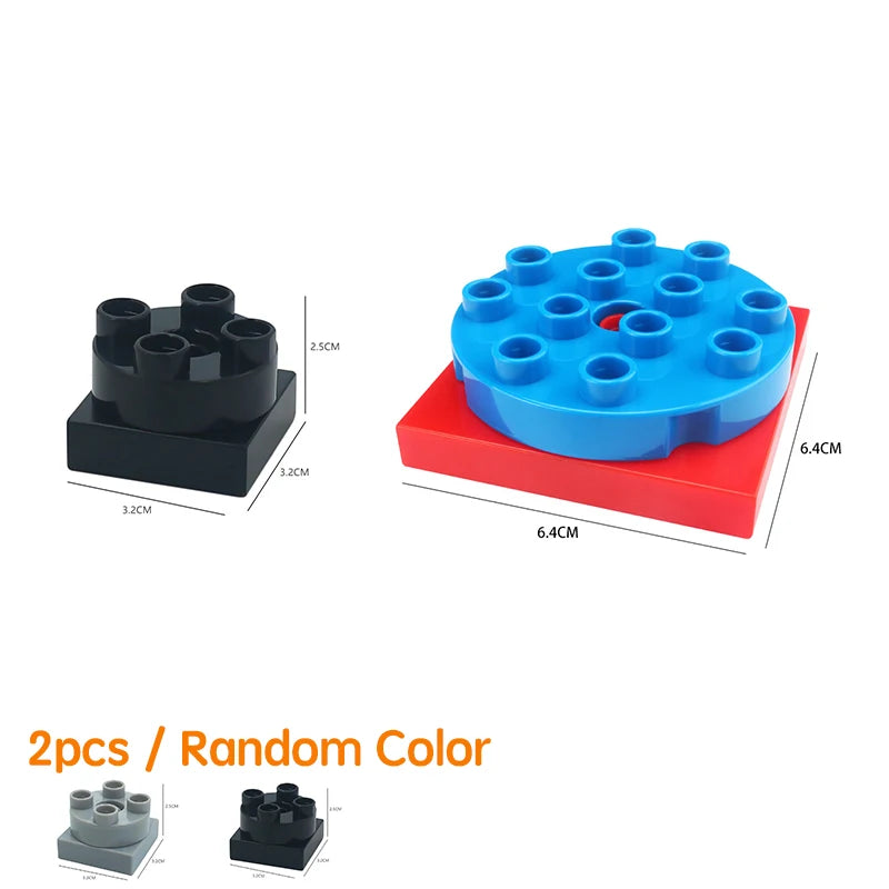 Trein rails en accessoires set – Compatibel met Duplo®