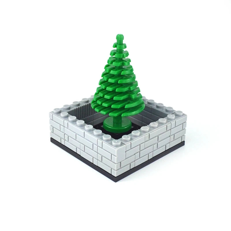 Kleine bouwstenen voor muren | Compatibel met Lego | Diverse maten