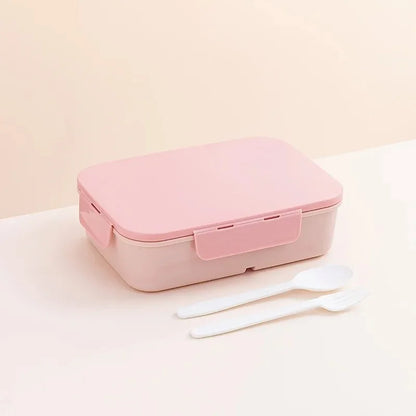 Lekvrije Plastic Lunchbox met Flip-Top – 1200ml – Magnetronbestendig