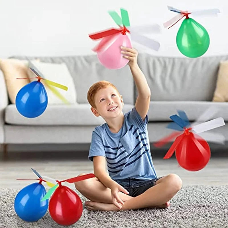 Ballon Helikopter Speelgoed Set (6 Stuks)