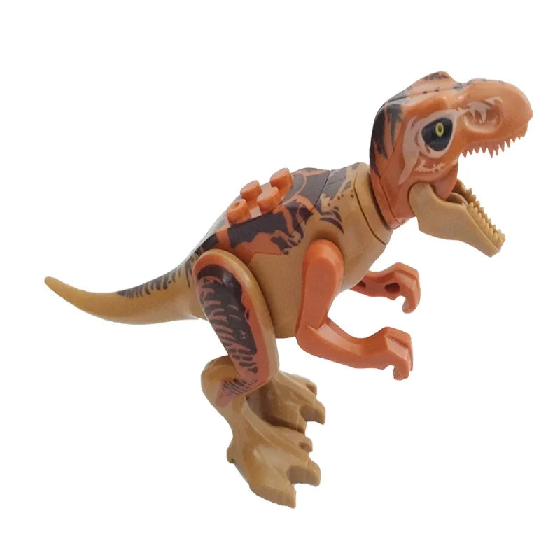 Dinosaurus Bouwblokken Set - T-Rex en Velociraptor