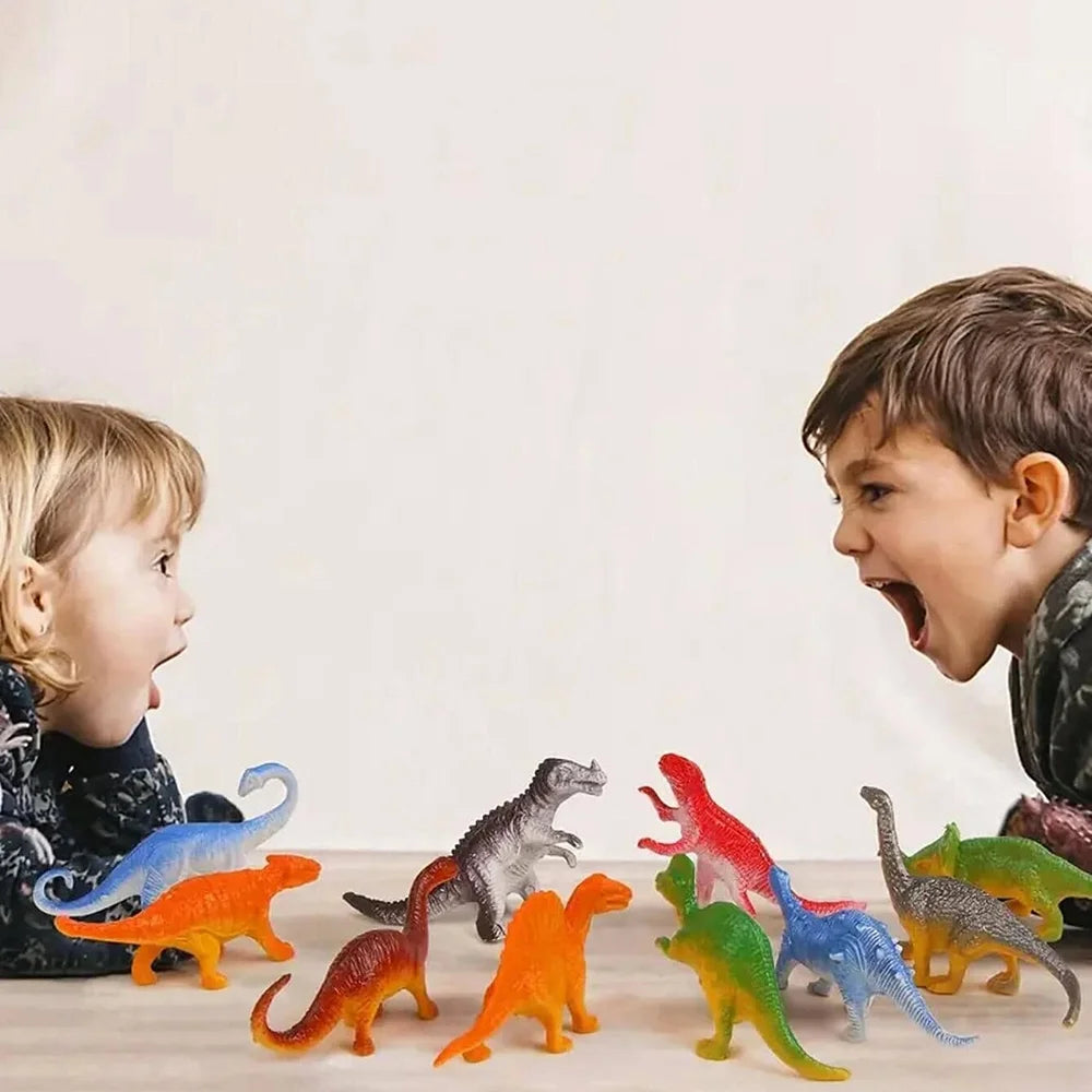 Set van 48 realistische mini dinosaurus figuren voor kinderen