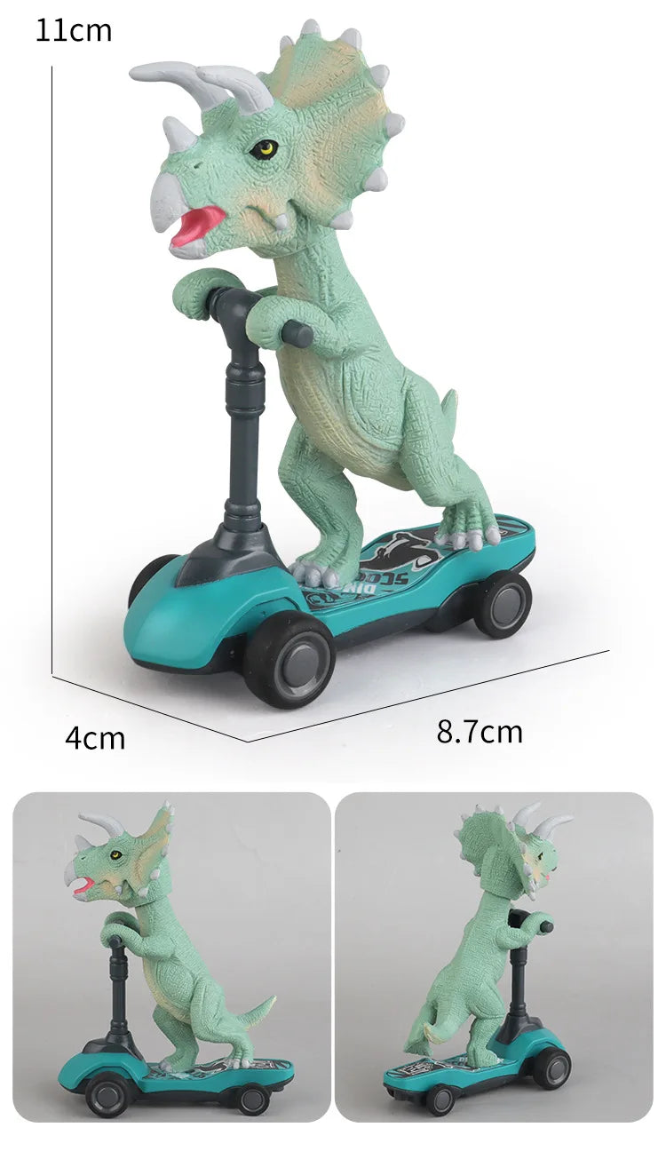 Dinosaurus Speelgoedmodel met Terugtrekfunctie