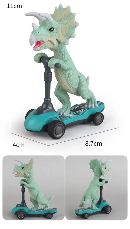 Dinosaurus Speelgoedmodel met Terugtrekfunctie