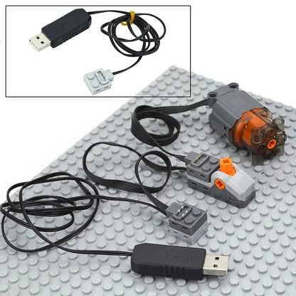 Motor en power set voor techniek – Compatibel met LEGO®