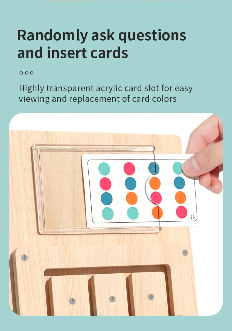 Montessori Houten Kleur- en Vormenspel