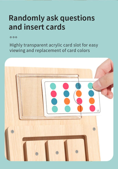 Montessori Houten Kleur- en Vormenspel