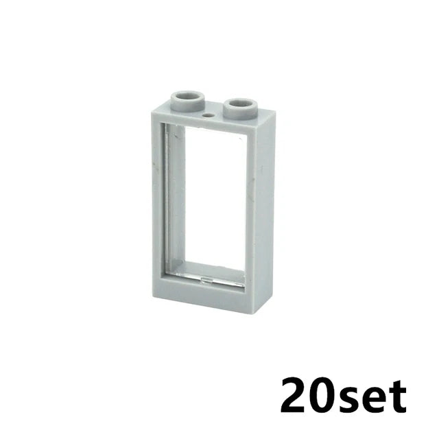 Ramen & deuren bouwstenen set – Compatibel met LEGO® bouwstenen