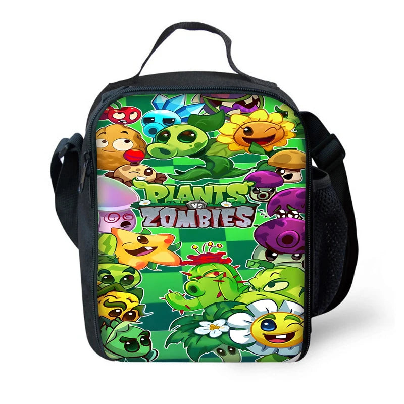 Schooltassenset met Lunchtas en Etui - Cartoon Thema