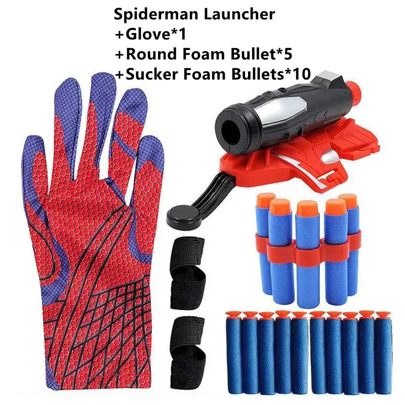Spider-Man Polsband Lanceerder met Zachte Projectielen